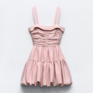 Zara pink dolly dress